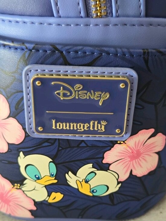 Loungefly Lilo and Stitch Floral Sunset mini backpack main image 2
